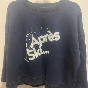 Jcrew XL Apres Ski sweatshirt.